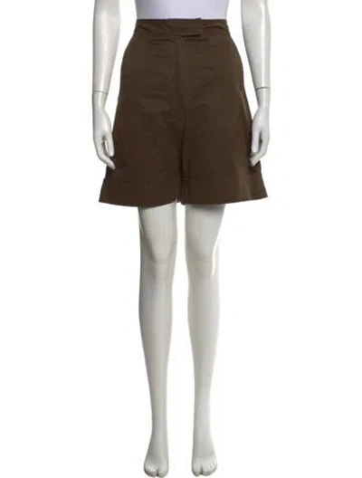 Pre-owned Lvir Knee-length Shorts In Brown