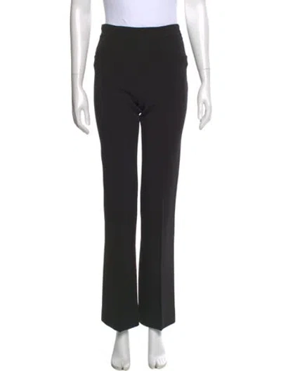 Pre-owned Lvir Straight Leg Pants In Black