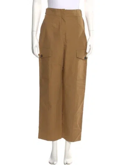 Pre-owned Lvir Straight Leg Pants In Neutral