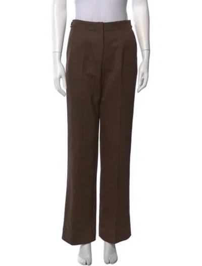 Pre-owned Lvir Wide Leg Pants In Green