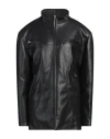 Lvir Woman Jacket Black Size Xs Polyester, Polyurethane, Acrylic In Black