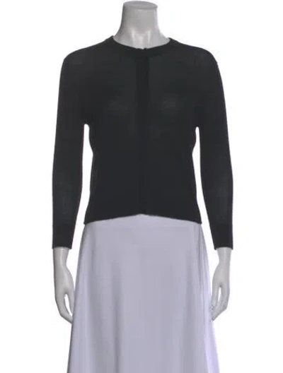 Pre-owned L'wren Scott Cashmere Crew Neck Sweater In Black