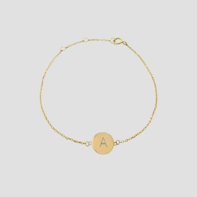 L.x The Initial Bracelet