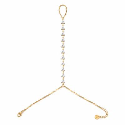 Lya Soul Jewelry Women's Gold Icon Hand Chain