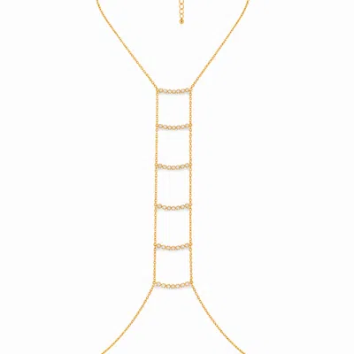 Lya Soul Jewelry Women's Gold / Neutrals Aura Ladder Bodychain