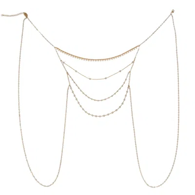 Lya Soul Jewelry Women's Gold / Neutrals Lyra Necklace
