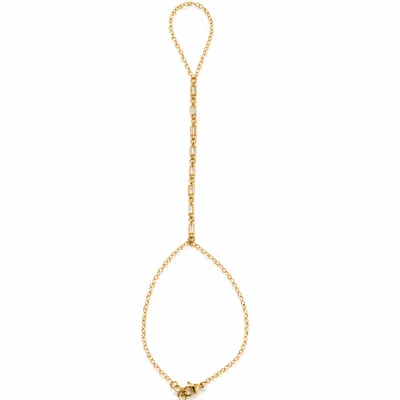Lya Soul Jewelry Women's Gold Solea Hand Chain