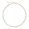 Lya Soul Jewelry Women's Gold Solea Necklace Multicolor In Gold