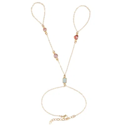Lya Soul Jewelry Women's Gold Yuki Hand Chain