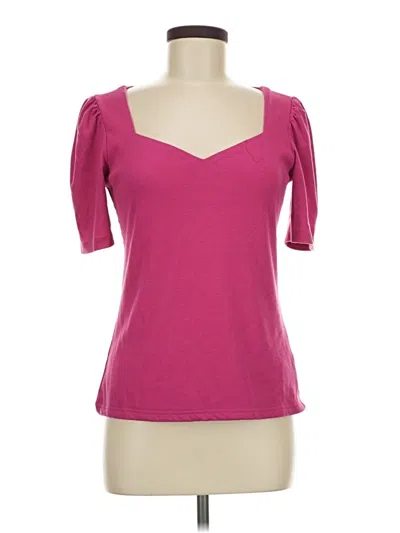 Pre-owned Lyaner 3/4 Sleeve T-shirt In Pink