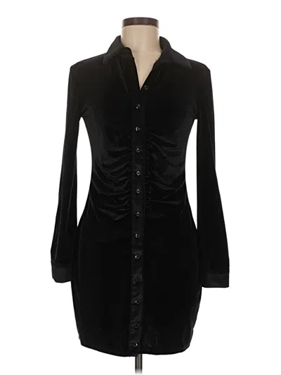 Pre-owned Lyaner Casual Dress In Black