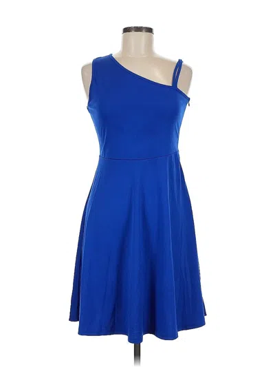 Pre-owned Lyaner Casual Dress In Blue
