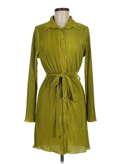 Pre-owned Lyaner Casual Dress In Green