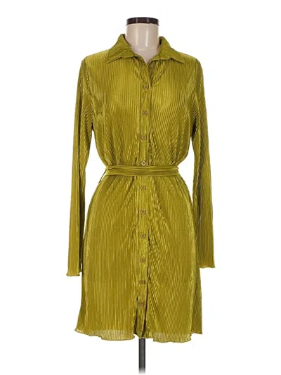 Pre-owned Lyaner Casual Dress In Green