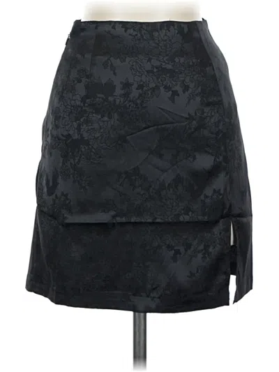Pre-owned Lyaner Casual Skirt In Black