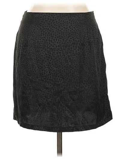 Pre-owned Lyaner Casual Skirt In Black