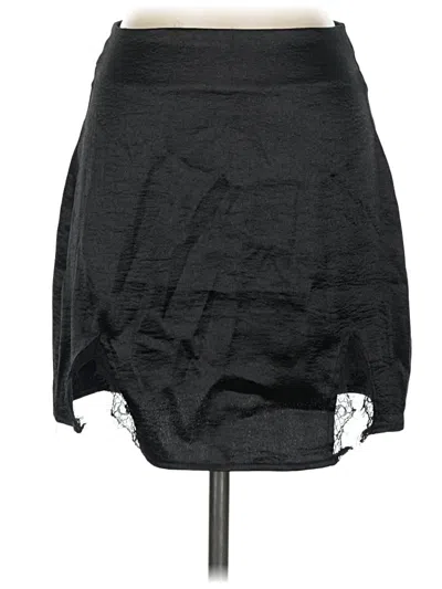 Pre-owned Lyaner Casual Skirt In Black