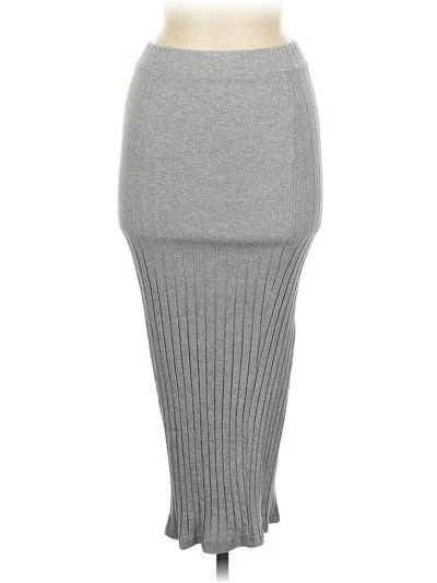 Pre-owned Lyaner Casual Skirt In Gray