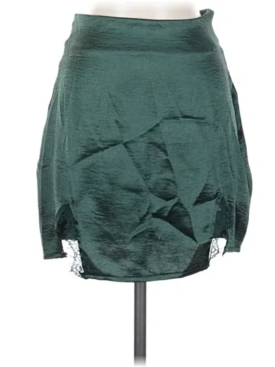 Pre-owned Lyaner Casual Skirt In Teal