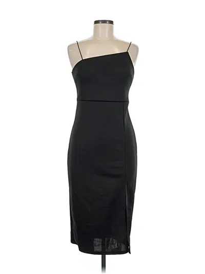 Pre-owned Lyaner Cocktail Dress In Black