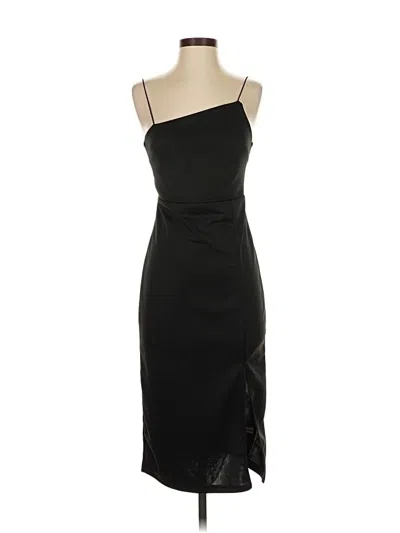 Pre-owned Lyaner Cocktail Dress In Black