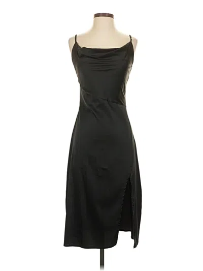 Pre-owned Lyaner Cocktail Dress In Black