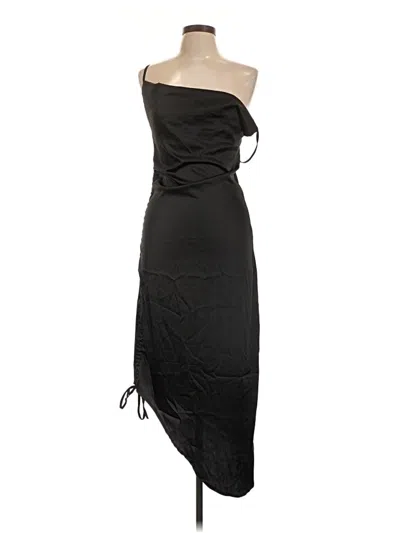 Pre-owned Lyaner Cocktail Dress In Black