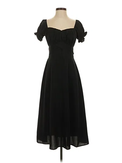 Pre-owned Lyaner Cocktail Dress In Black