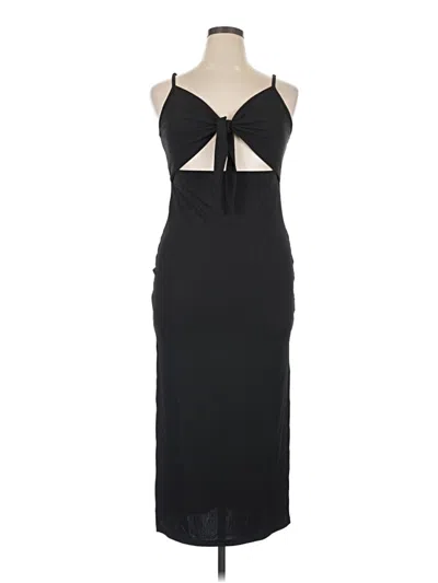 Pre-owned Lyaner Cocktail Dress In Black