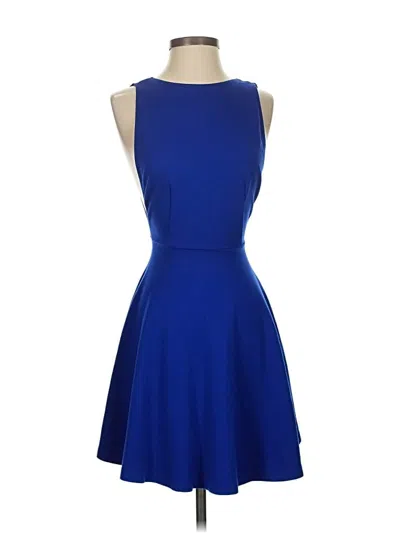 Pre-owned Lyaner Cocktail Dress In Blue
