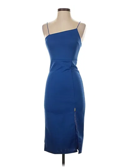 Pre-owned Lyaner Cocktail Dress In Blue