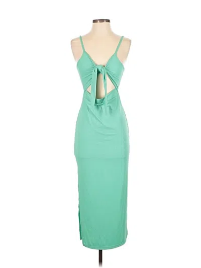 Pre-owned Lyaner Cocktail Dress In Green