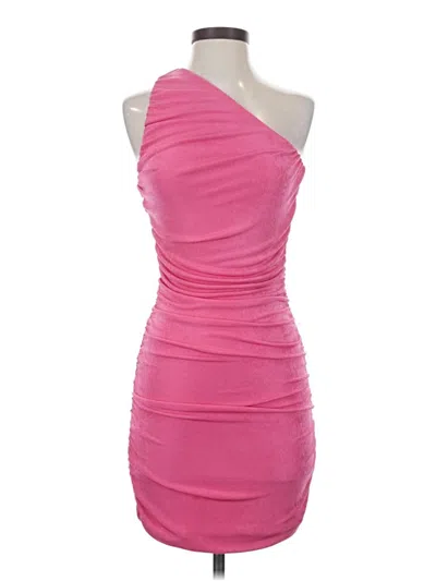 Pre-owned Lyaner Cocktail Dress In Pink