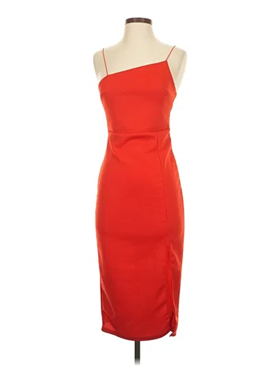 Pre-owned Lyaner Cocktail Dress In Red
