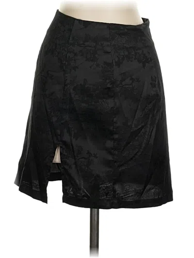 Pre-owned Lyaner Formal Skirt In Black