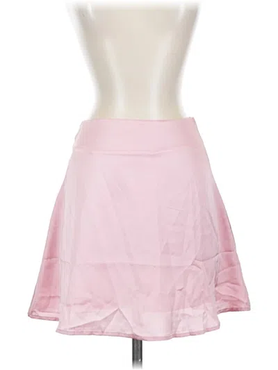 Pre-owned Lyaner Formal Skirt In Pink