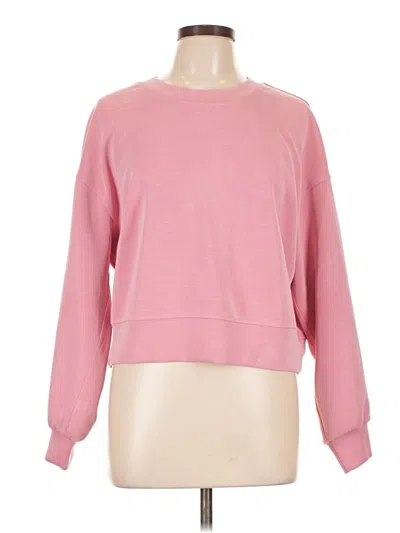 Pre-owned Lyaner Sweatshirt In Pink