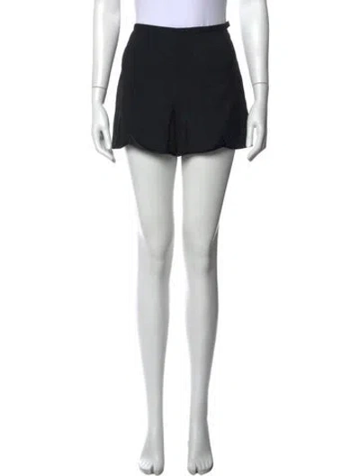 Pre-owned Lyell Wool Mini Shorts In Blue