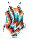 Lygia & Nanny Abstract-print Swimsuit In Multi
