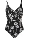Lygia & Nanny Adriana Graphic-print One-piece In Black