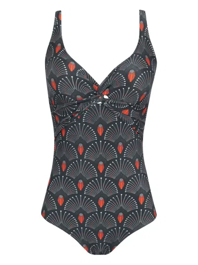 Lygia & Nanny Adriana Swimsuit In Gray