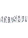 Lygia & Nanny Bethânia Abstract-print Headband In White