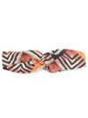 Lygia & Nanny Bethânia Geometric-print Headband In Multicolour