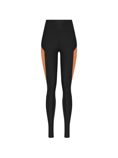 Lygia & Nanny Colour-block Ballet Performance Leggings In Black