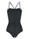 Lygia & Nanny Cross-straps Swimsuit In Black