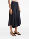 Lygia & Nanny Elastic-waist Cropped Trousers In Blue