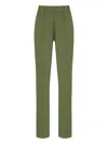 Lygia & Nanny Elastic-waistband Trousers In Green