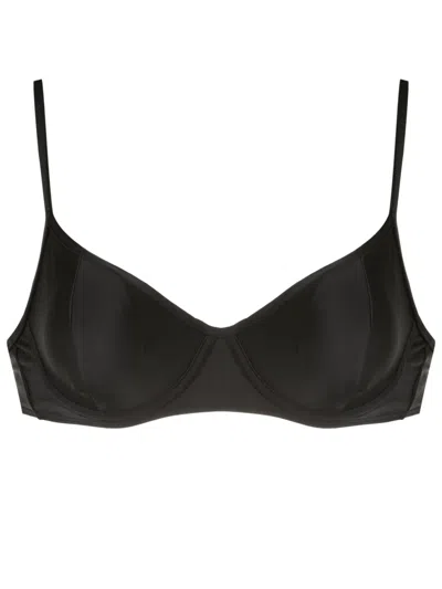 Lygia & Nanny Fiji Underwire-cup Bikini Top In Black