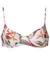 Lygia & Nanny Fiji Underwire-cup Bikini Top In White