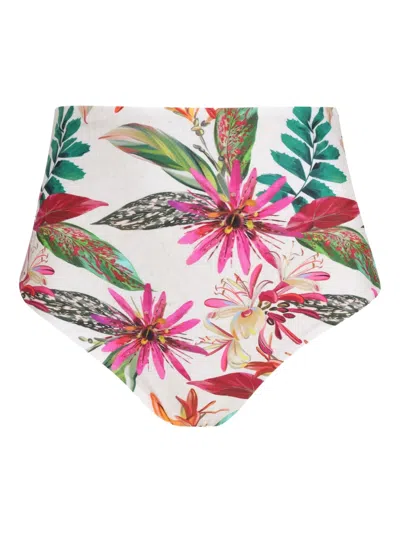 Lygia & Nanny Floral-print Bikini Bottoms In Multi